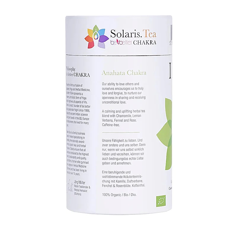 Heart Chakra - Solaris Organic Herbal Tea