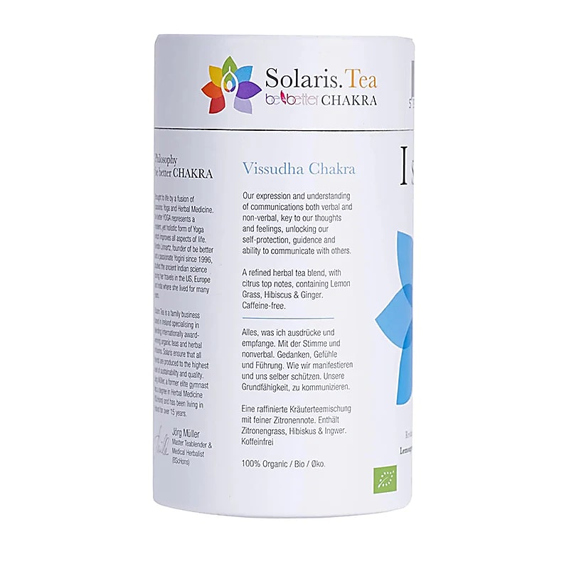 Throat Chakra - Solaris Organic Herbal Tea