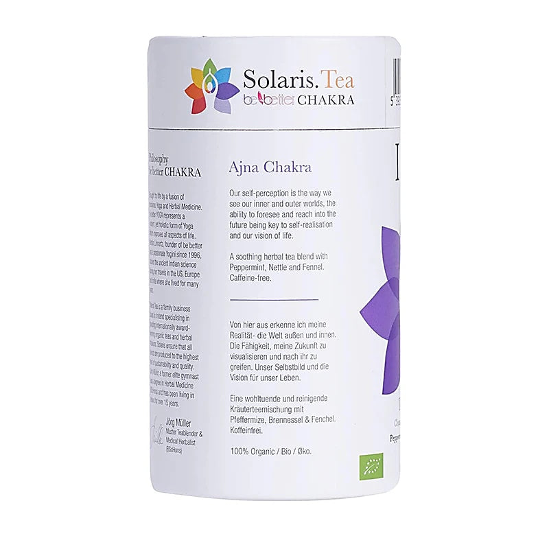 Third Eye Chakra - Solaris Organic Herbal Tea