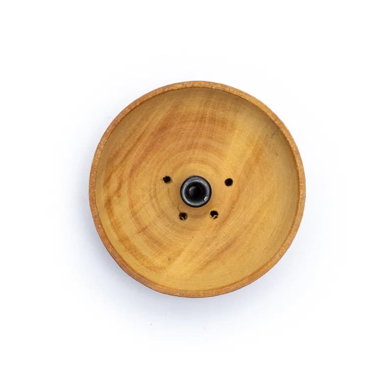 Bol din Lemn Ușor pentru Arderea Bețisoarelor Parfumate