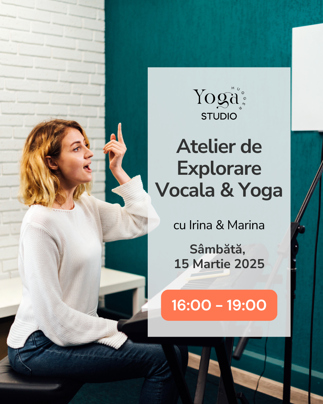 Atelier de Explorare Vocala & Yoga: Deblocarea Chakrei Gatului