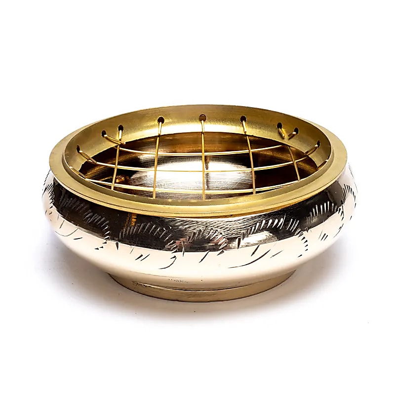 Arzător de Tămâie din Alamă