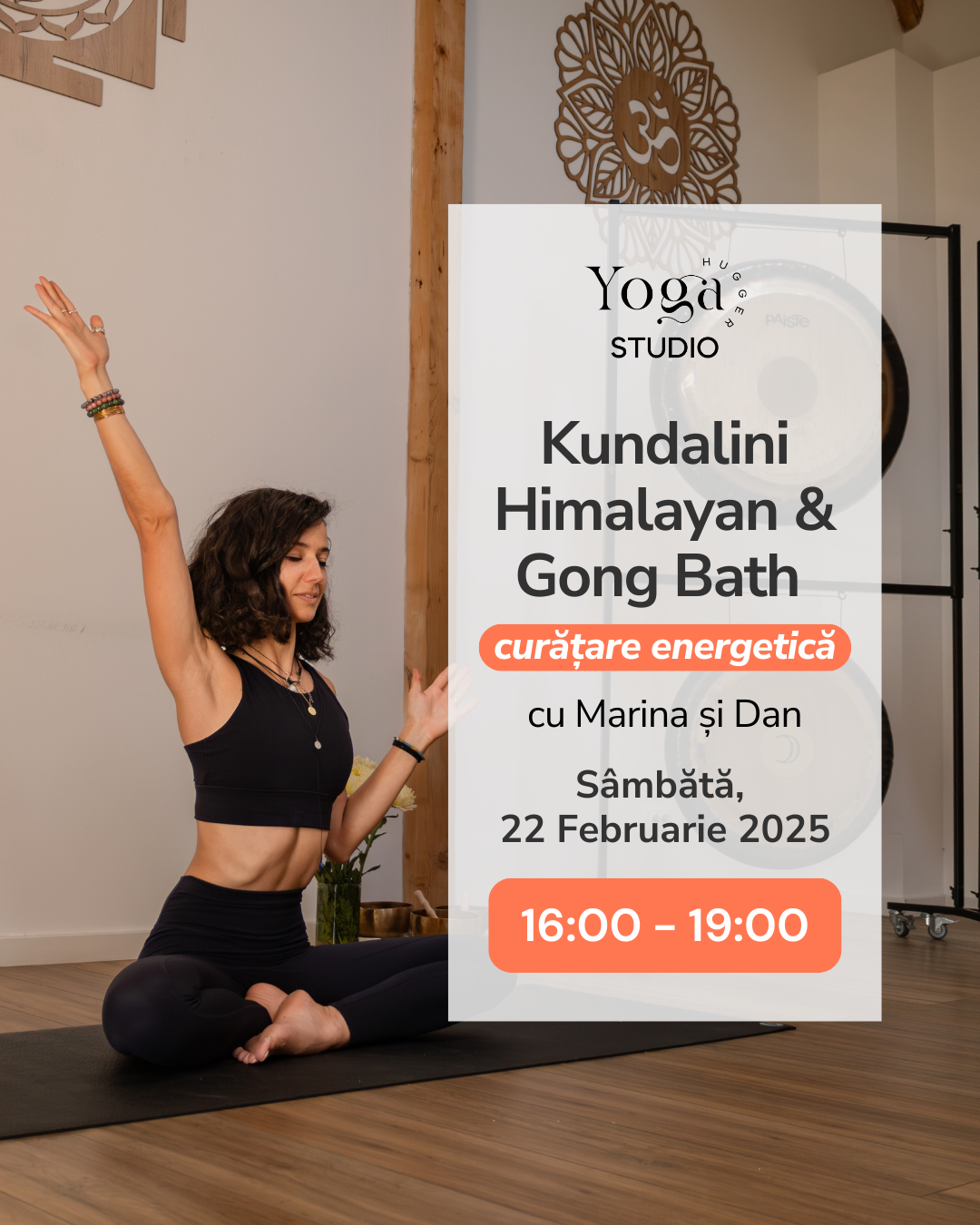 Kundalini Himalayan & Gong Bath - 3 ore de transformare si vindecare