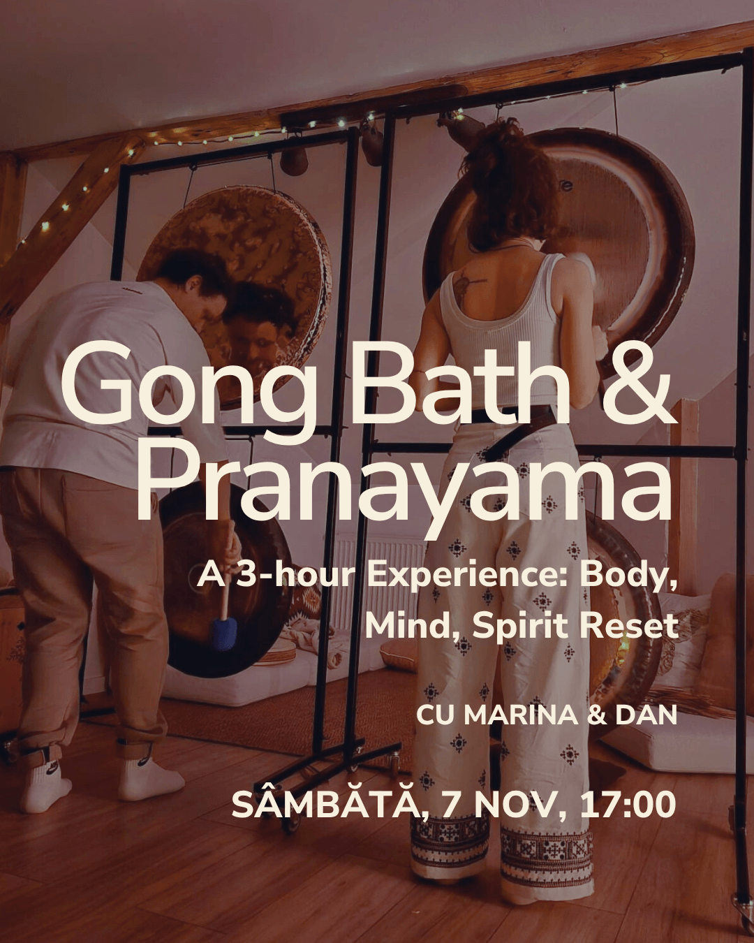 Gong Bath & Pranayama - 3h Holistic Reset