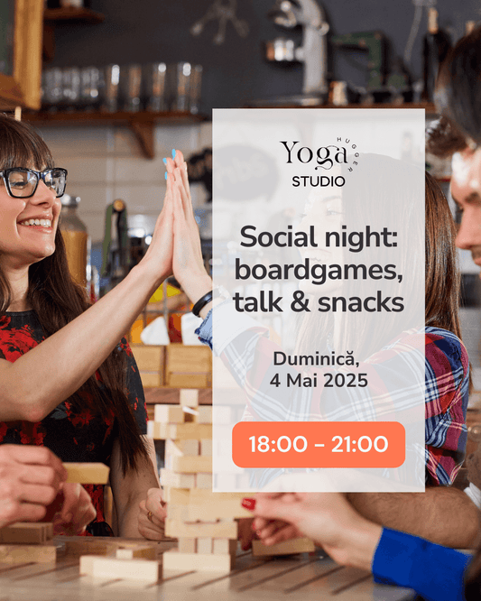 Social night: boardgames, talks & snacks