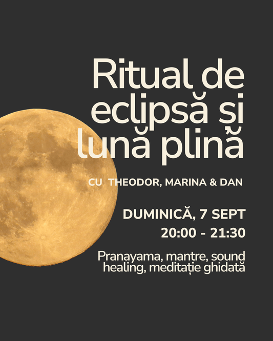 Ritual de Eclipsa si Luna Plina – Energia Chandra si Vindecare prin Sunet