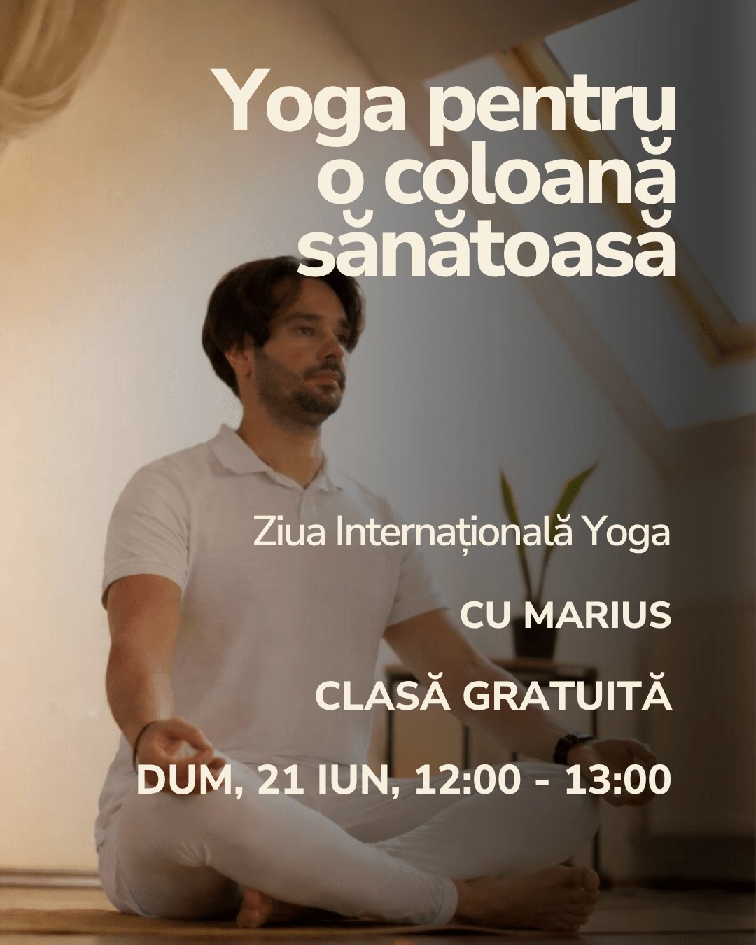 Yoga pentru o Coloană Sănătoasă - Yoga Day 21 IUN