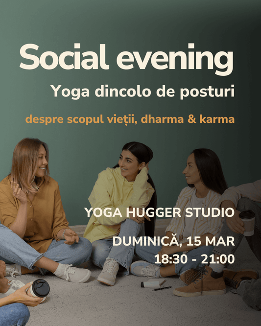 Social Evening: Despre scopul vietii — Dharma & Karma