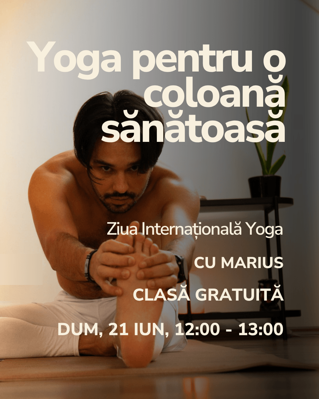 Yoga pentru o Coloană Sănătoasă - Yoga Day 21 IUN